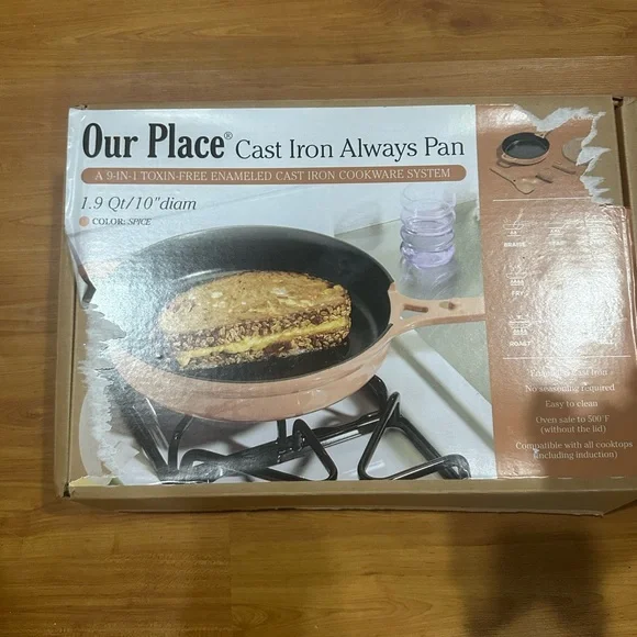 Our Place cast iron always pan set - Picture 4 of 8